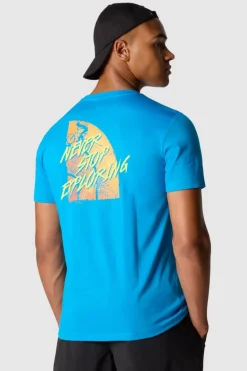 Mens Foundation Tracks Graphic T-Shirt