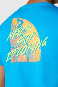 Mens Foundation Tracks Graphic T-Shirt