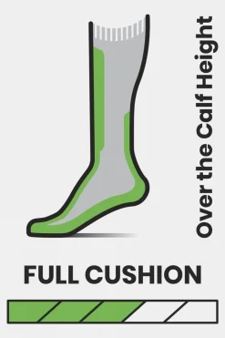 Mens Full Cushion Alpine Edge OTC Ski Socks