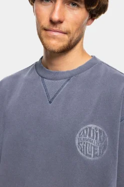 Mens Garment Dye Crew Sweatshirt