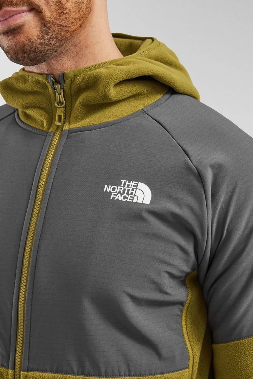 Mens Glacier Heavyweight Hooded Fleece Jacket