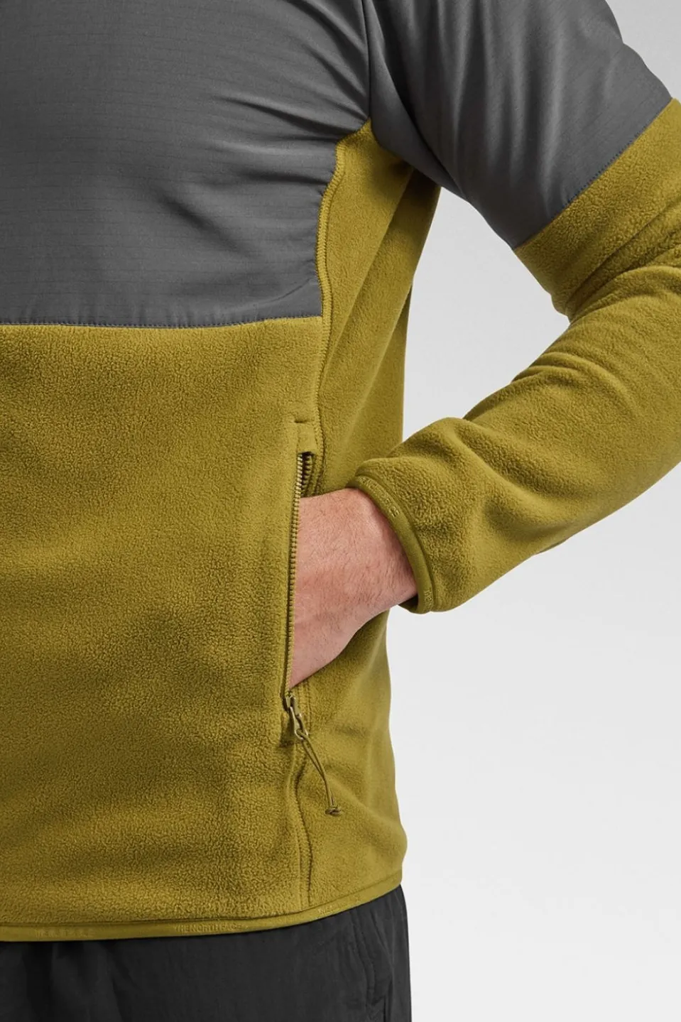 Mens Glacier Heavyweight Hooded Fleece Jacket