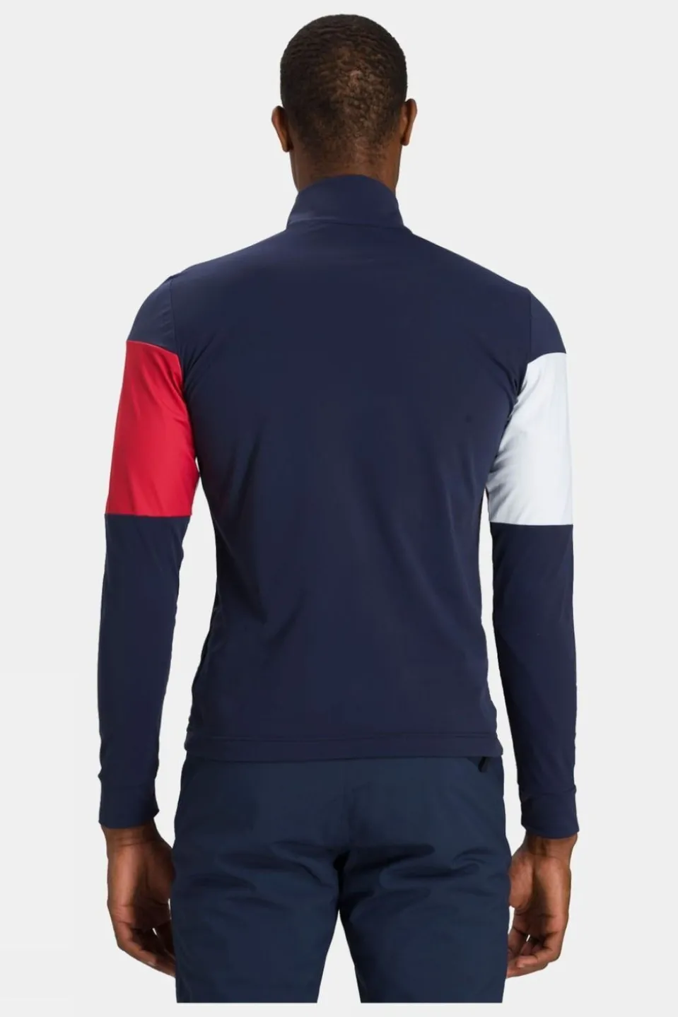 Mens Global Stripe Half Zip Midlayer