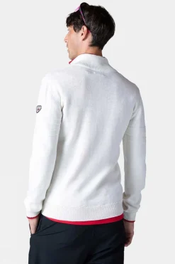 Mens Half Zip Knitted Sweater