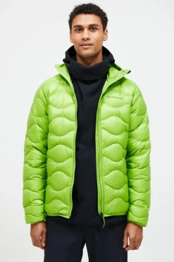 Mens Helium Down Hooded Jacket