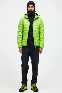 Mens Helium Down Hooded Jacket