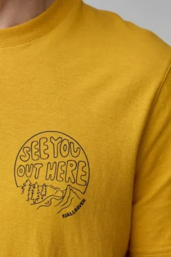 Mens Hemp Blend Out Here T-Shirt