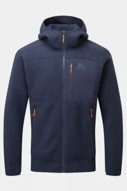 Mens Highpile Hooded Fleece Jacket