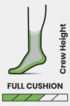 Mens Hike Classic Edition Full Cushion 2nd Cut Crew Socks