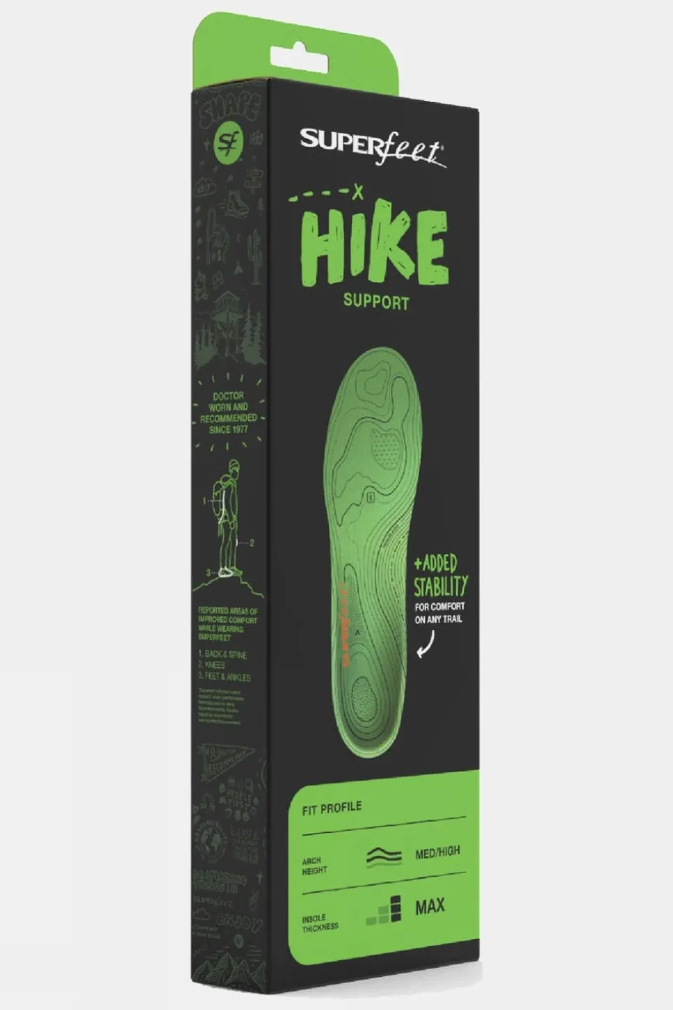 Mens Hike Support Insoles