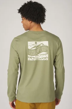 Mens Hillside Organic Long Sleeve T-Shirt