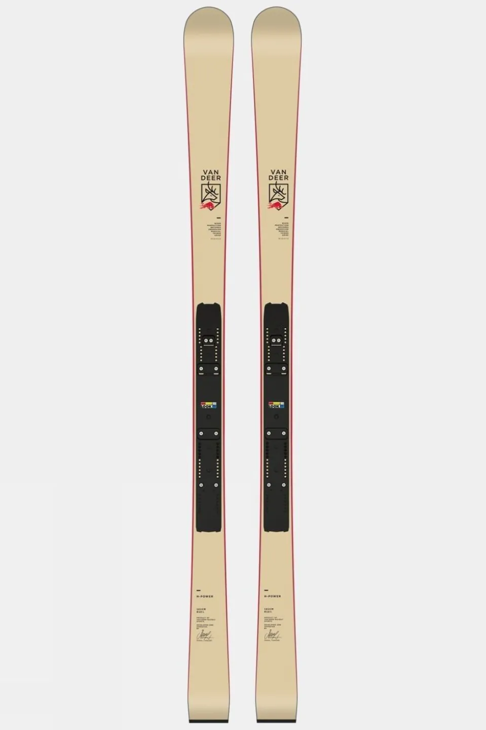 Mens H-Power Skis (Skis Only)