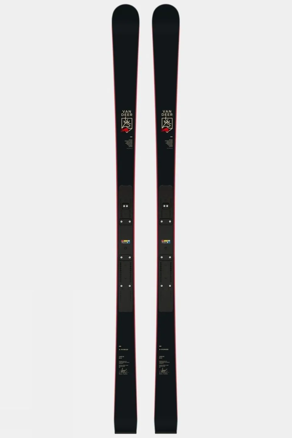 Mens H-Power Skis (Skis Only)