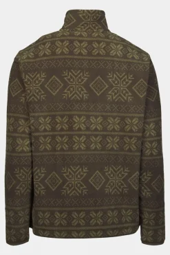 Mens Inverno Printed Half Zip Fleece