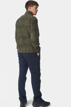 Mens Inverno Printed Half Zip Fleece
