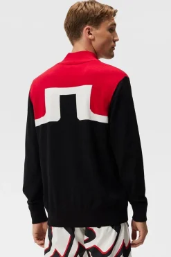 Mens Jeff Windbreaker Half Zip Fleece