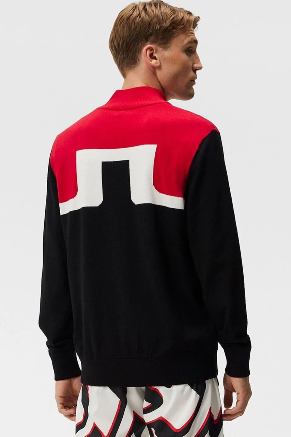 Mens Jeff Windbreaker Half Zip Fleece