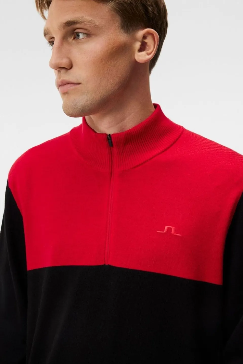 Mens Jeff Windbreaker Half Zip Fleece