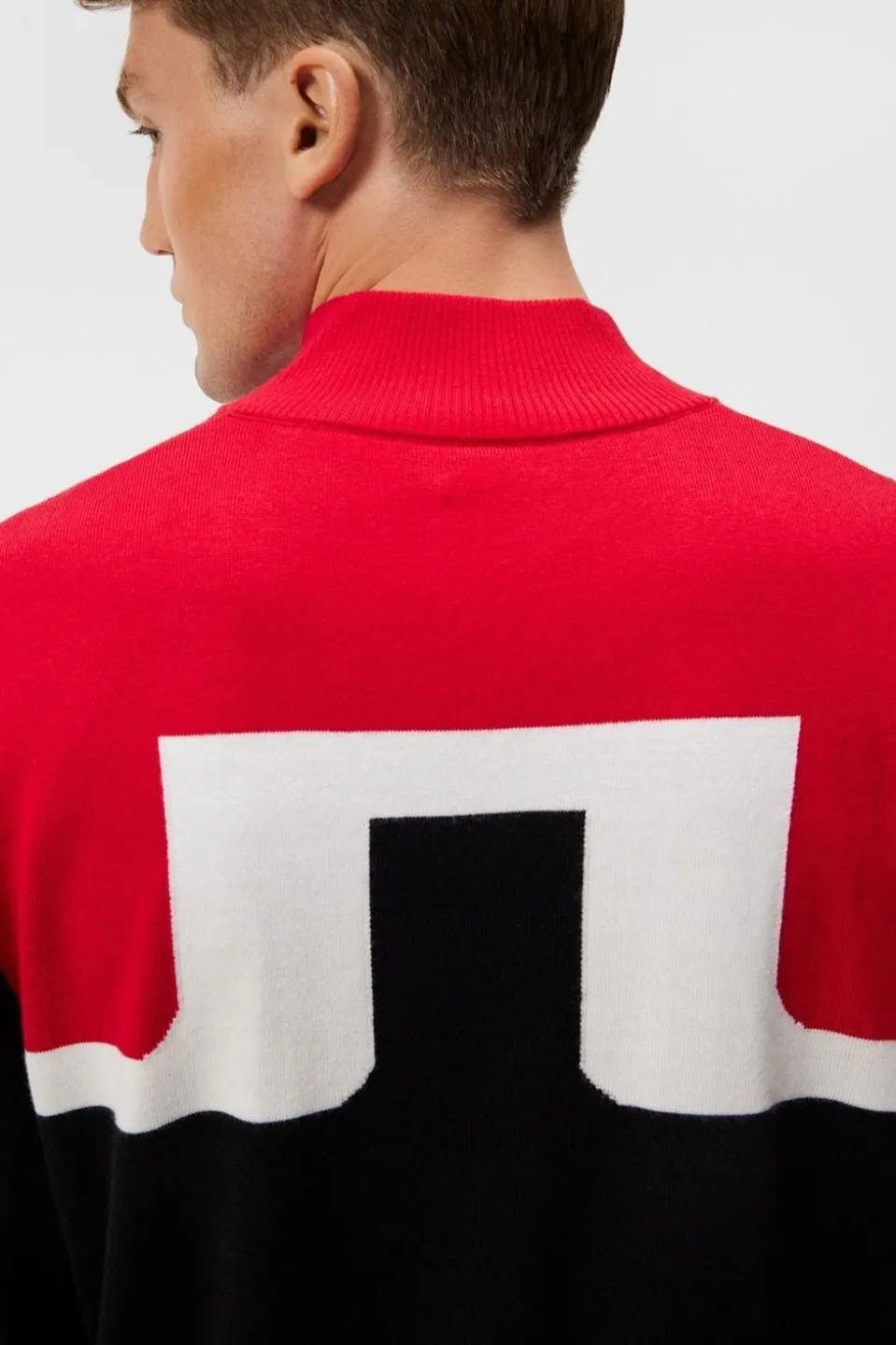 Mens Jeff Windbreaker Half Zip Fleece