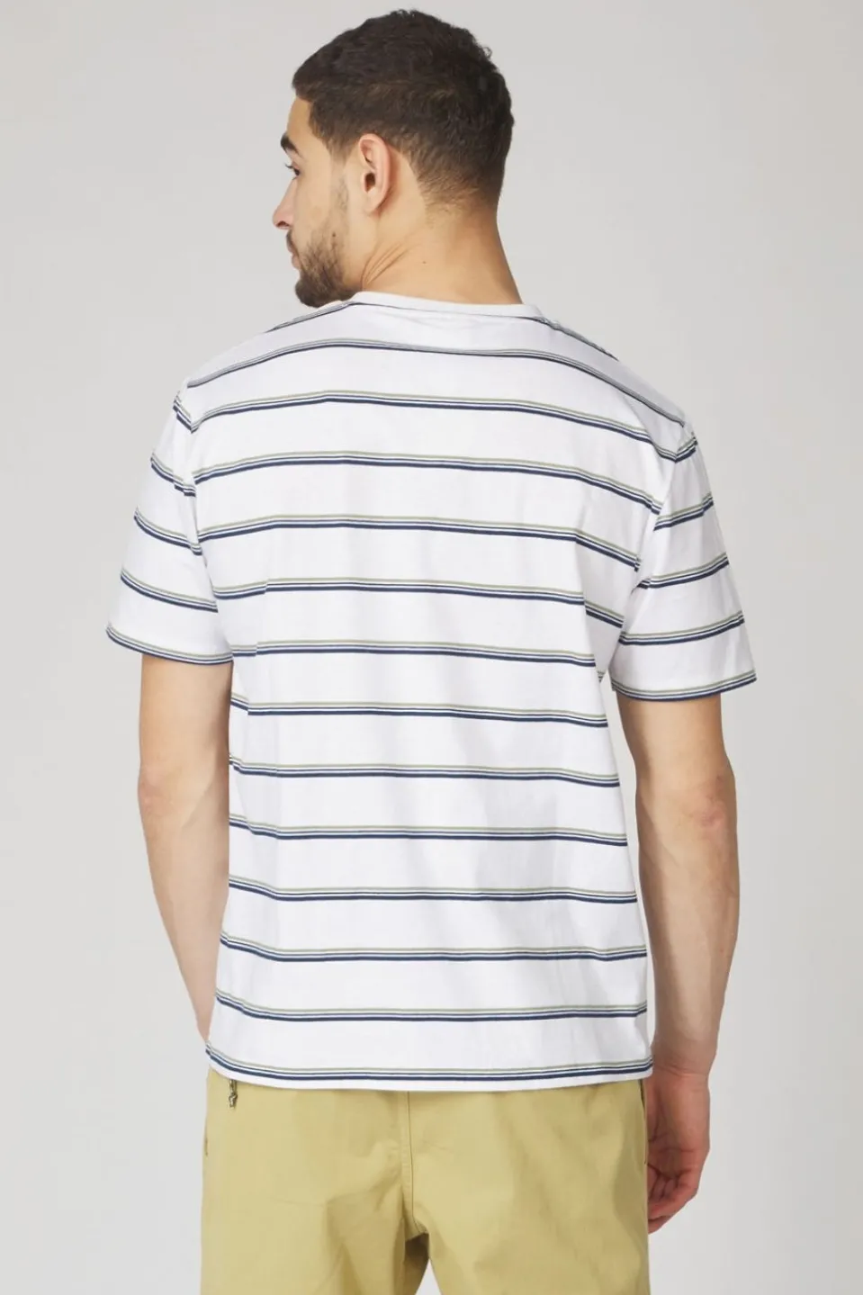 Mens Journey Striped Short Sleeve T-Shirt