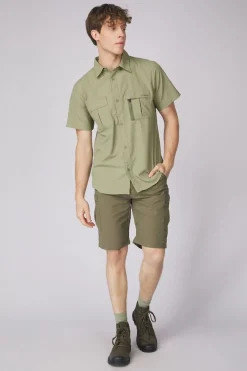 Mens Jungle Travel Cargo Shorts