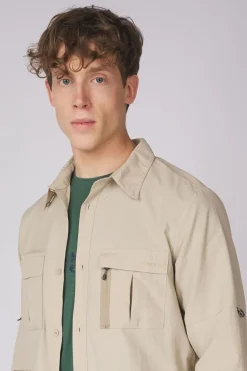 Mens Jungle Travel Long Sleeve Shirt