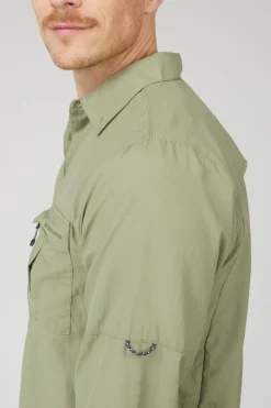 Mens Jungle Travel Long Sleeve Shirt