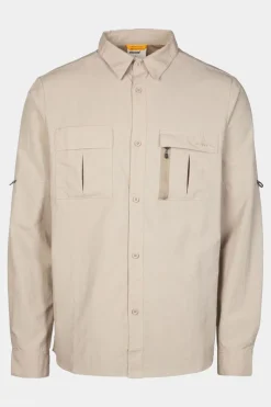Mens Jungle Travel Long Sleeve Shirt