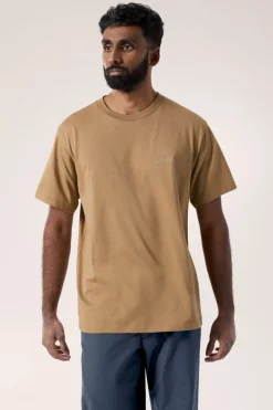 Mens Kragg SL Cotton Bird Word Short Sleeve T-Shirt