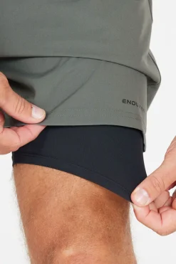 Mens Kros 2-In-1 Running Shorts
