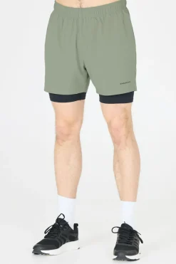 Mens Kros 2-In-1 Running Shorts