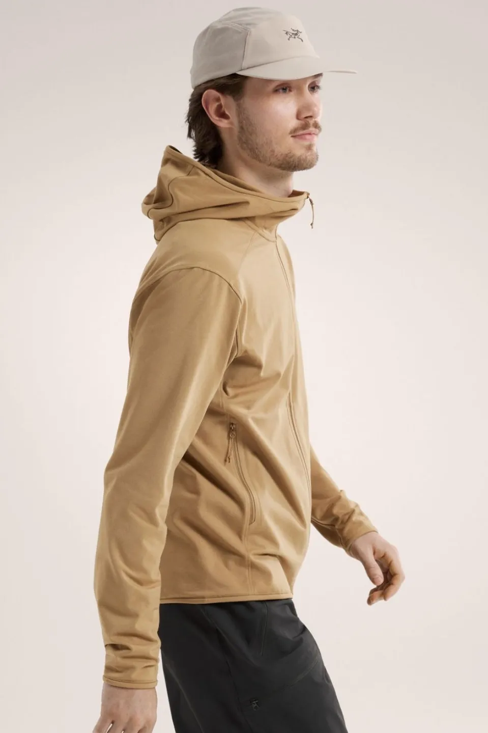 Mens Kyanite Lightweight Hooded Fleece