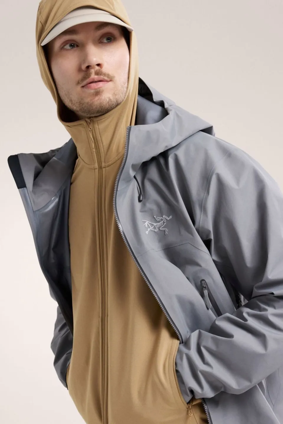 Mens Kyanite Lightweight Hooded Fleece