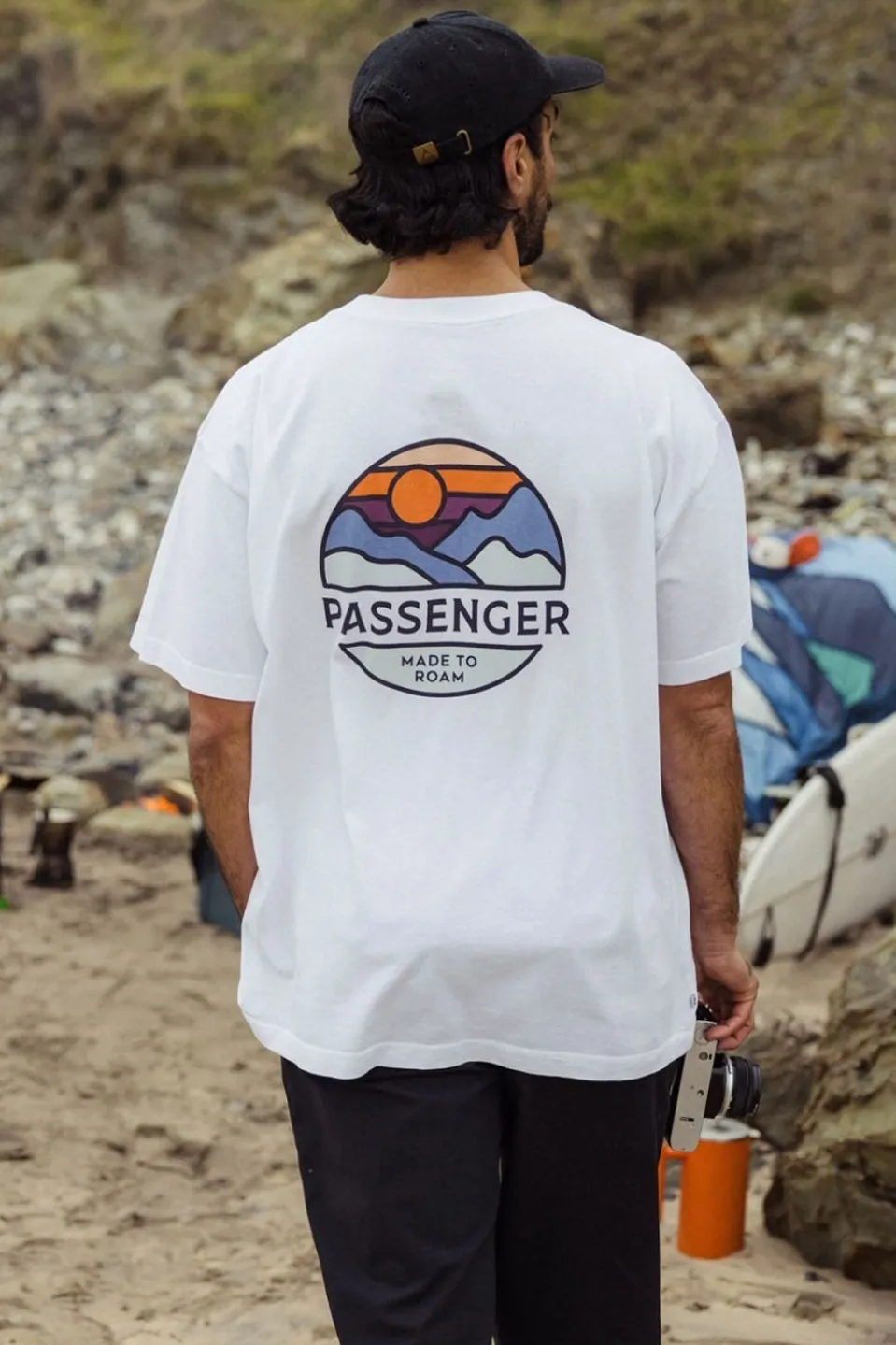 Mens Laidback Recycled Cotton Relaxed T-Shirt