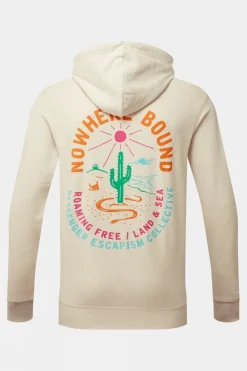 Mens Land & Sea Recycled Cotton Hoodie