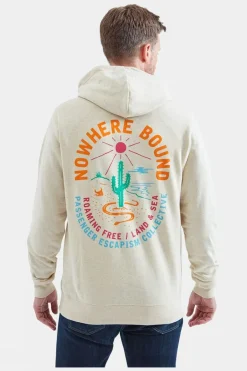 Mens Land & Sea Recycled Cotton Hoodie