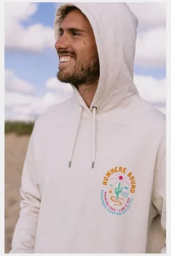 Mens Land & Sea Recycled Cotton Hoodie