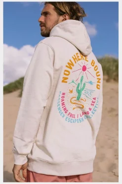 Mens Land & Sea Recycled Cotton Hoodie