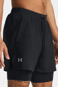 Mens Launch 5'' 2-In-1 Shorts