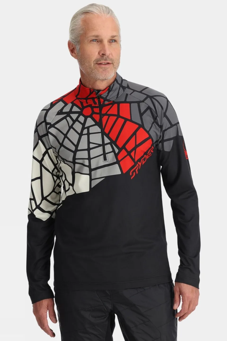 Mens Legacy Zip Neck Top