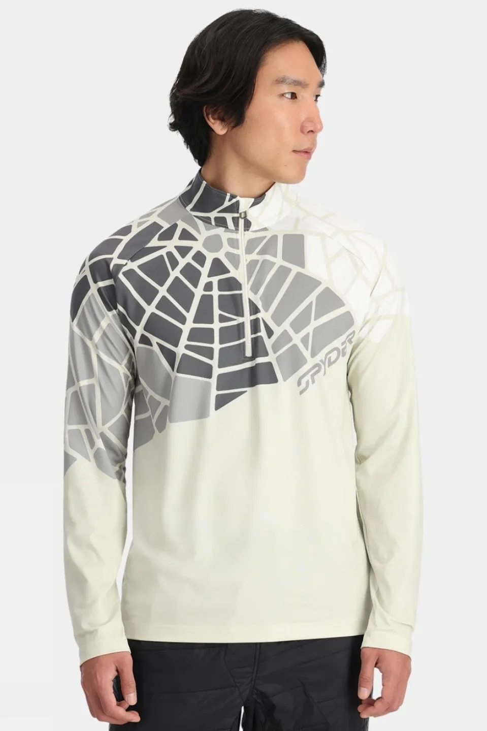 Mens Legacy Zip Neck Top