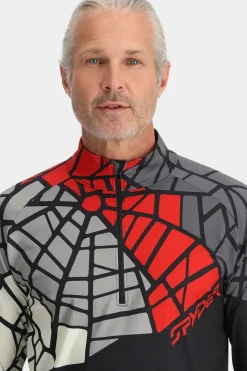 Mens Legacy Zip Neck Top