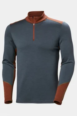 Mens Lifa Merino Midweight Half-Zip Base Layer Top