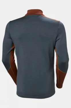 Mens Lifa Merino Midweight Half-Zip Base Layer Top