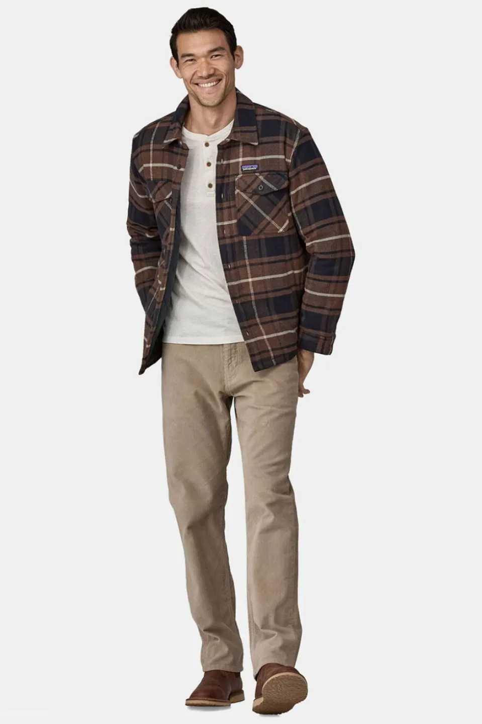 Men's Lightweight Insulated Fjord Flannel Shirt