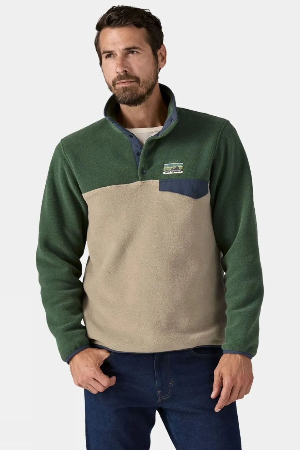 Mens Lightweight Synchilla Snap-T Fleece