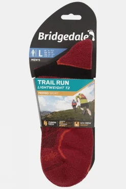 Mens Lightweight T2 Merino Sport 3/4 Crew Socks