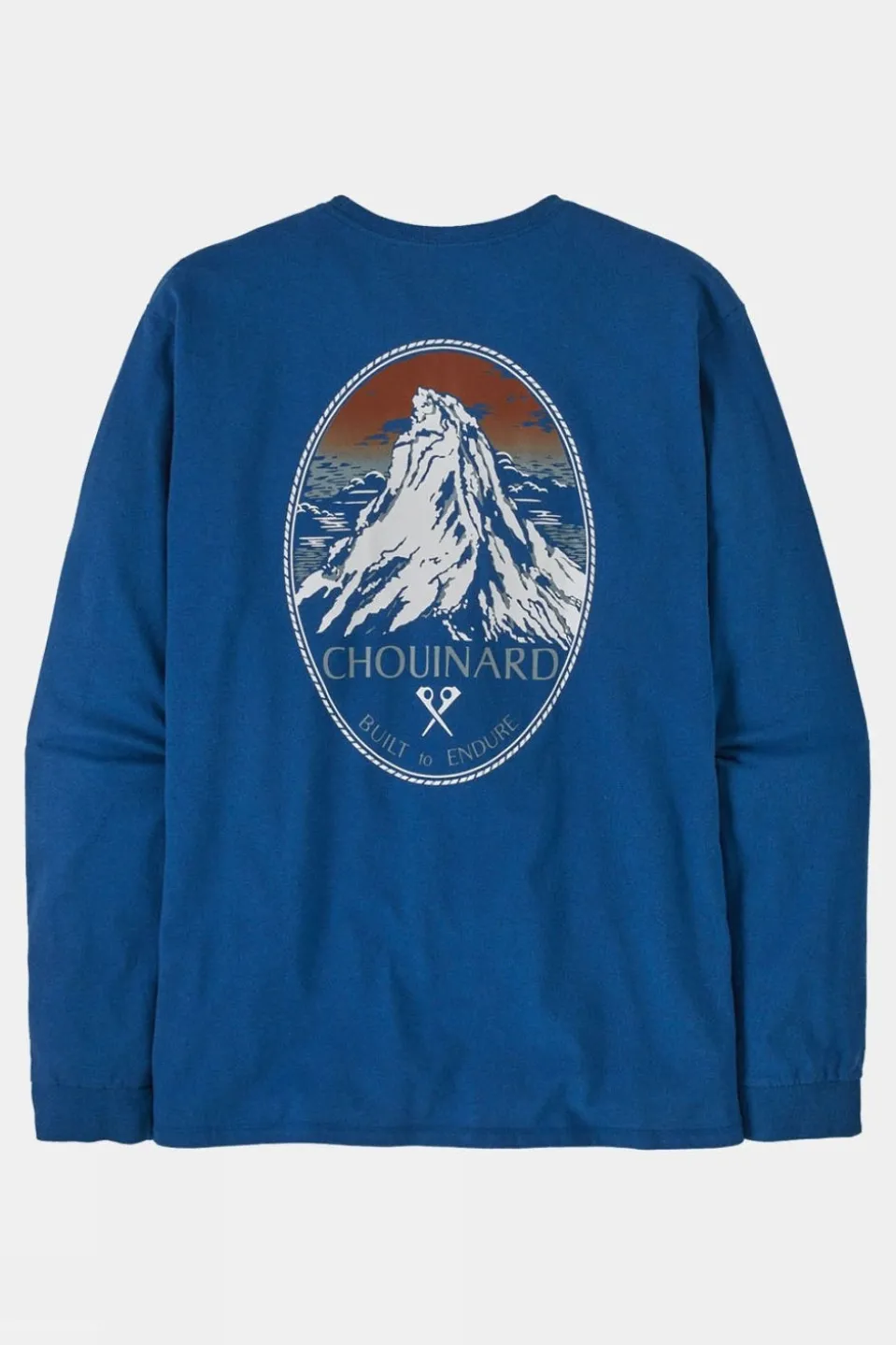 Mens Long Sleeve Chouinard Crest Responsibili T-Shirt