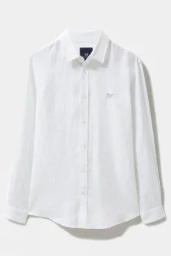 Mens Long Sleeve Linen Shirt