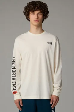 Mens Long Sleeve Varsity Graphic T-Shirt